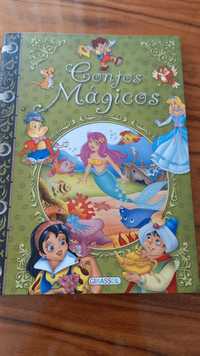 Livro contos mágicos da editora Girassol