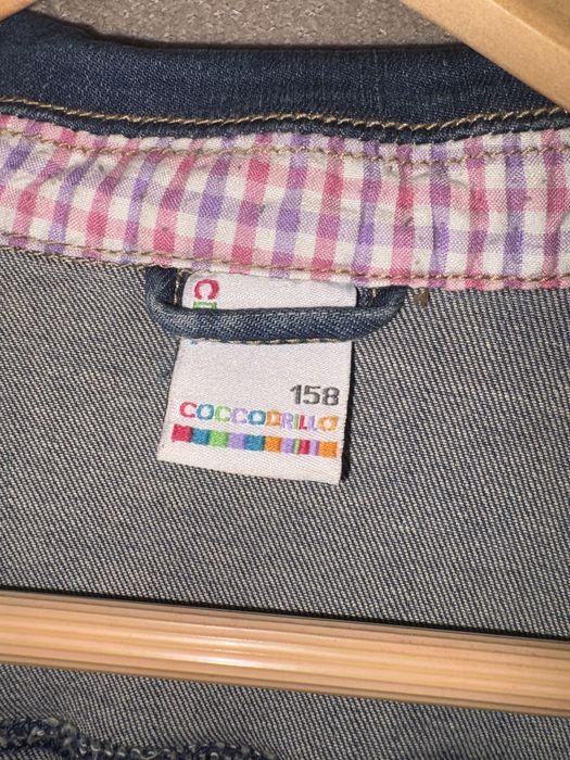 Kurtka 158cm jeansowa jeans dzinsowa dżinsowa