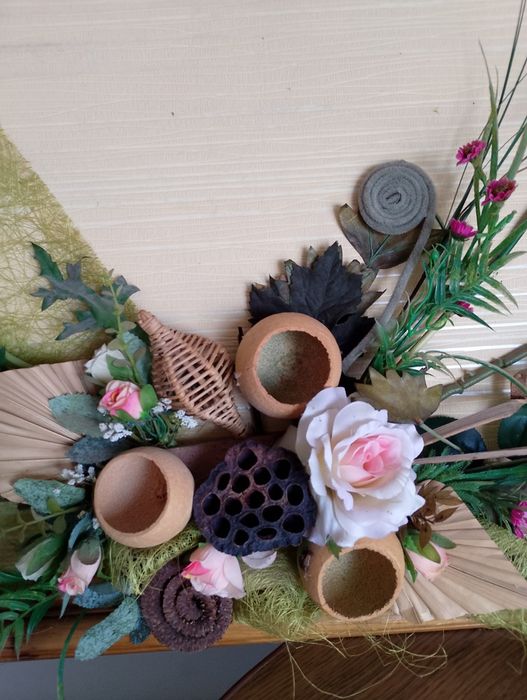 Пано картина із квітами