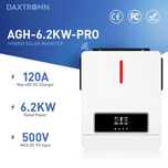 Гібридний інвертор сонячних панелей Daxtromn 6,2 квт з модулем Wi fi
