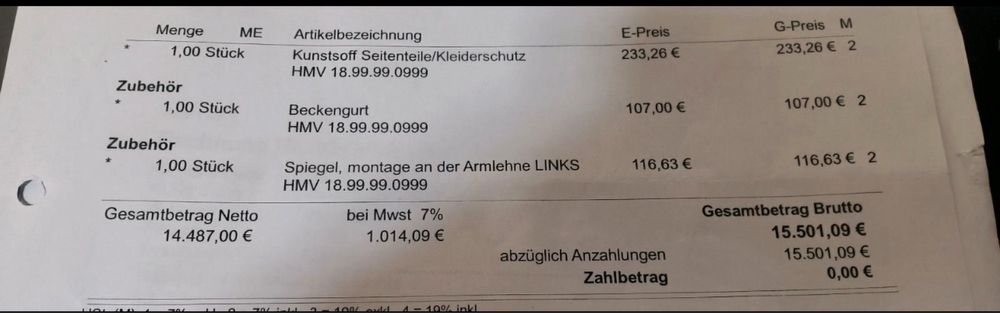 Коляска інвалідна