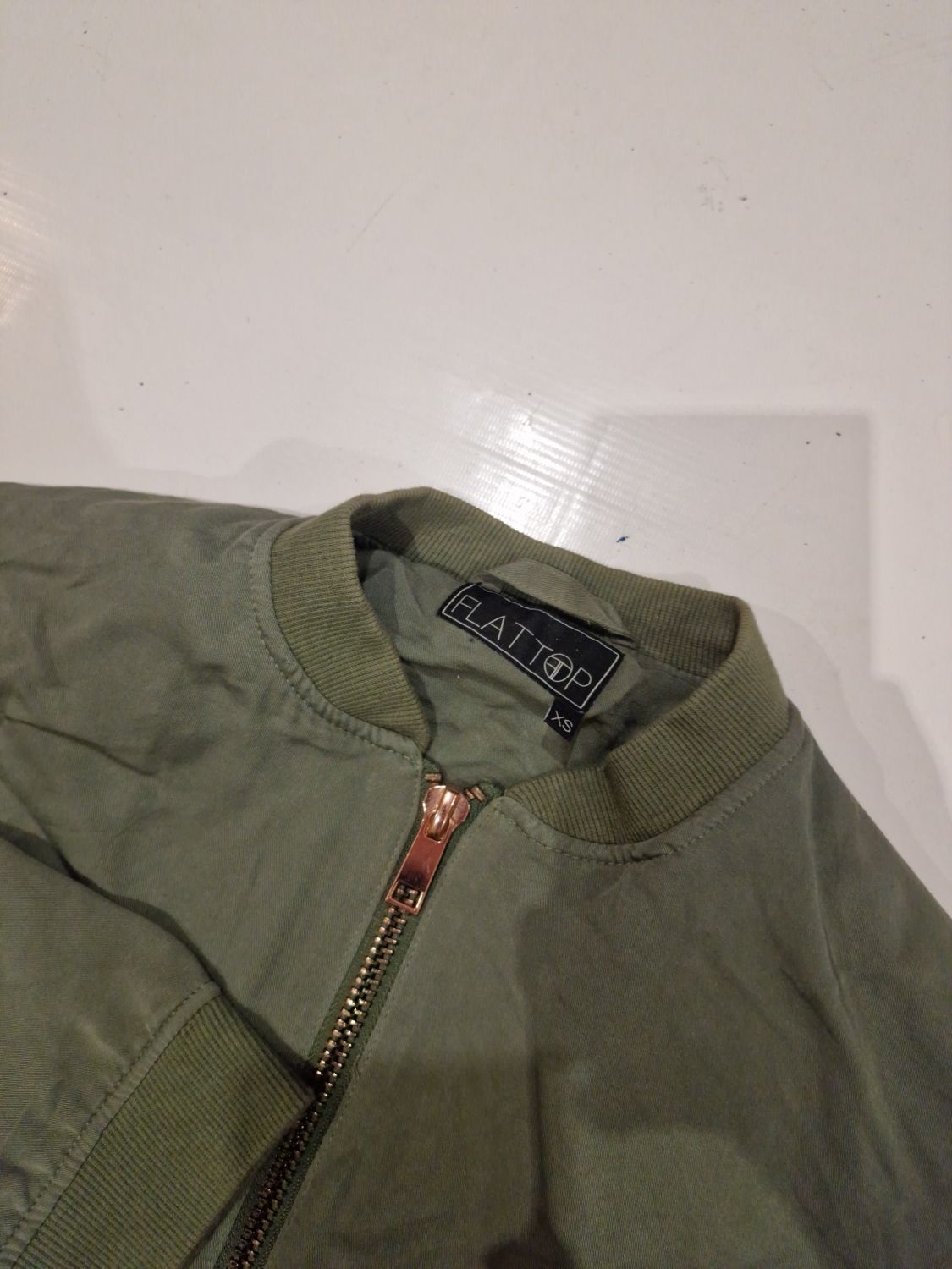 Kurtka Flattop bomberka flek przejściowa wiatrówka roz,xs,s,34,36