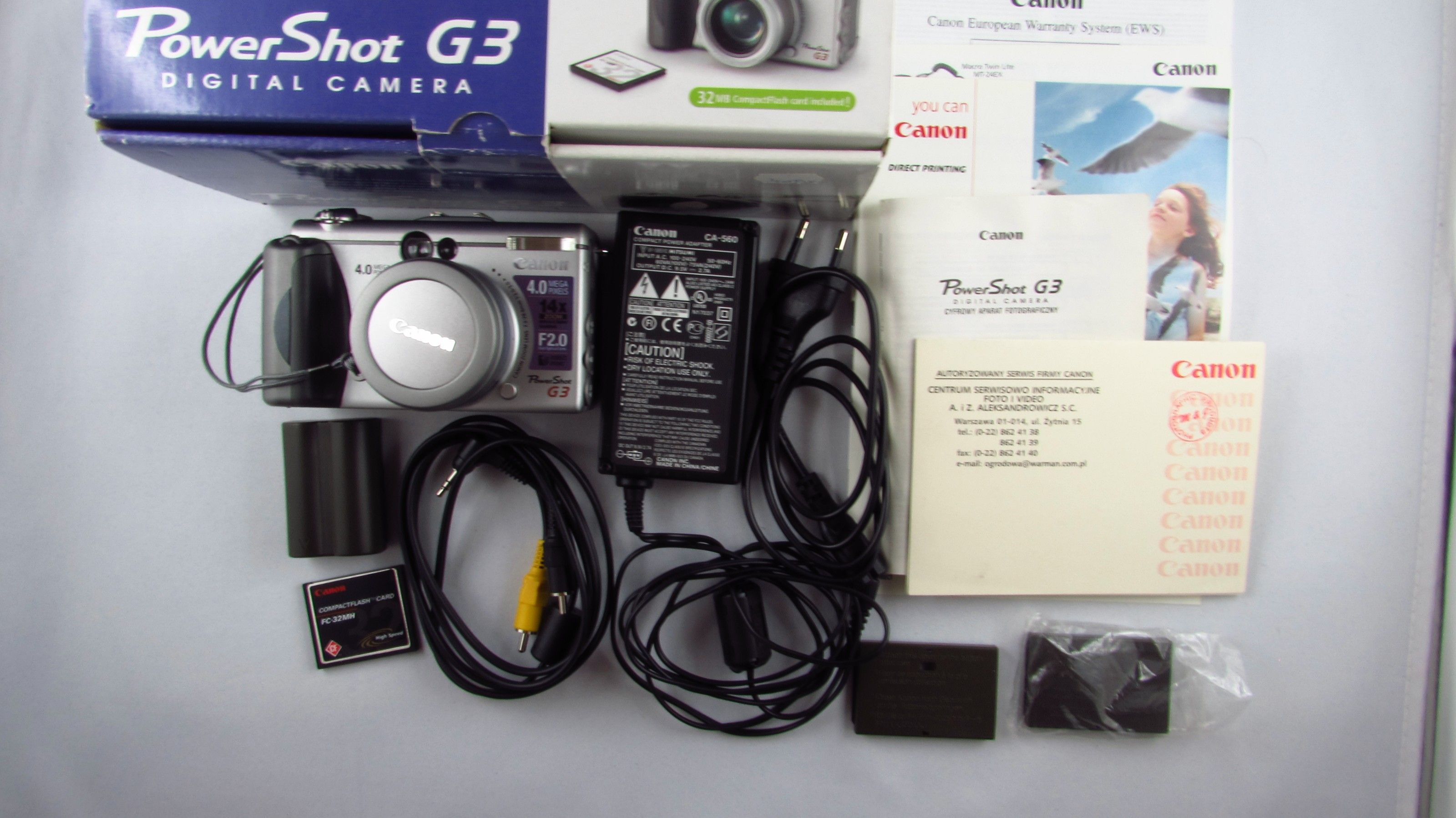 CANON - Aparat Cyfrowy PowerShot G3
