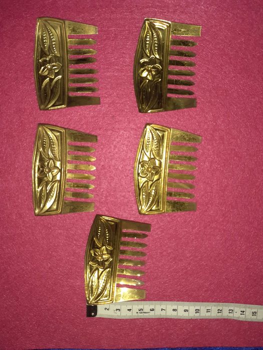 Conjunto Ganchos de Cabelo em Latão