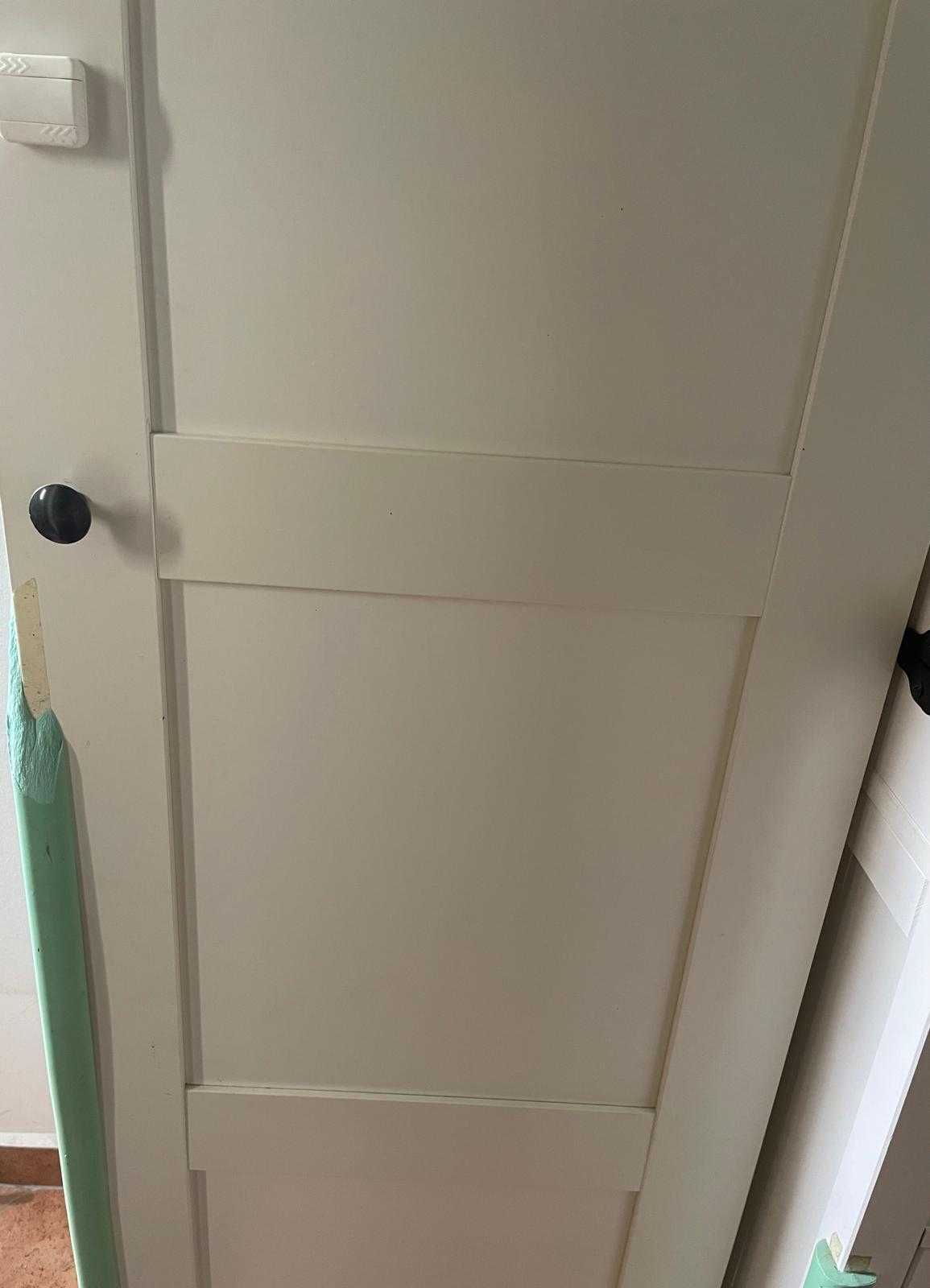 Biała Szafa IKEA Pax 50x35x201 drzwi Bergsbo 8 półek TYLKO DO 28 SIER.
