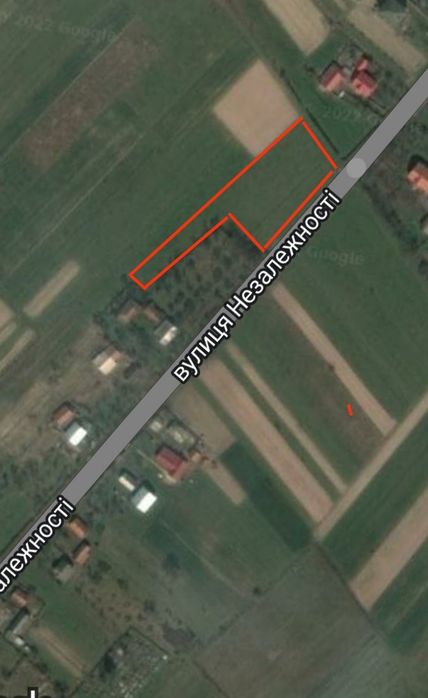 45 соток попри асф. дорогу. 8 км. до Коломиї. Земельна ділянка в с. Го