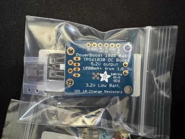 Adafruit PowerBoost 1000C + 1000C + 500C