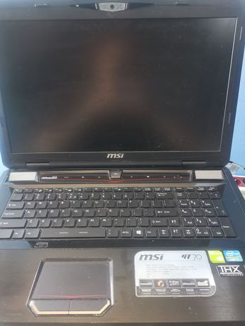 Laptop MSI GT70-16RAM, I7-363QM, NVidia GTX, dysk SSD
