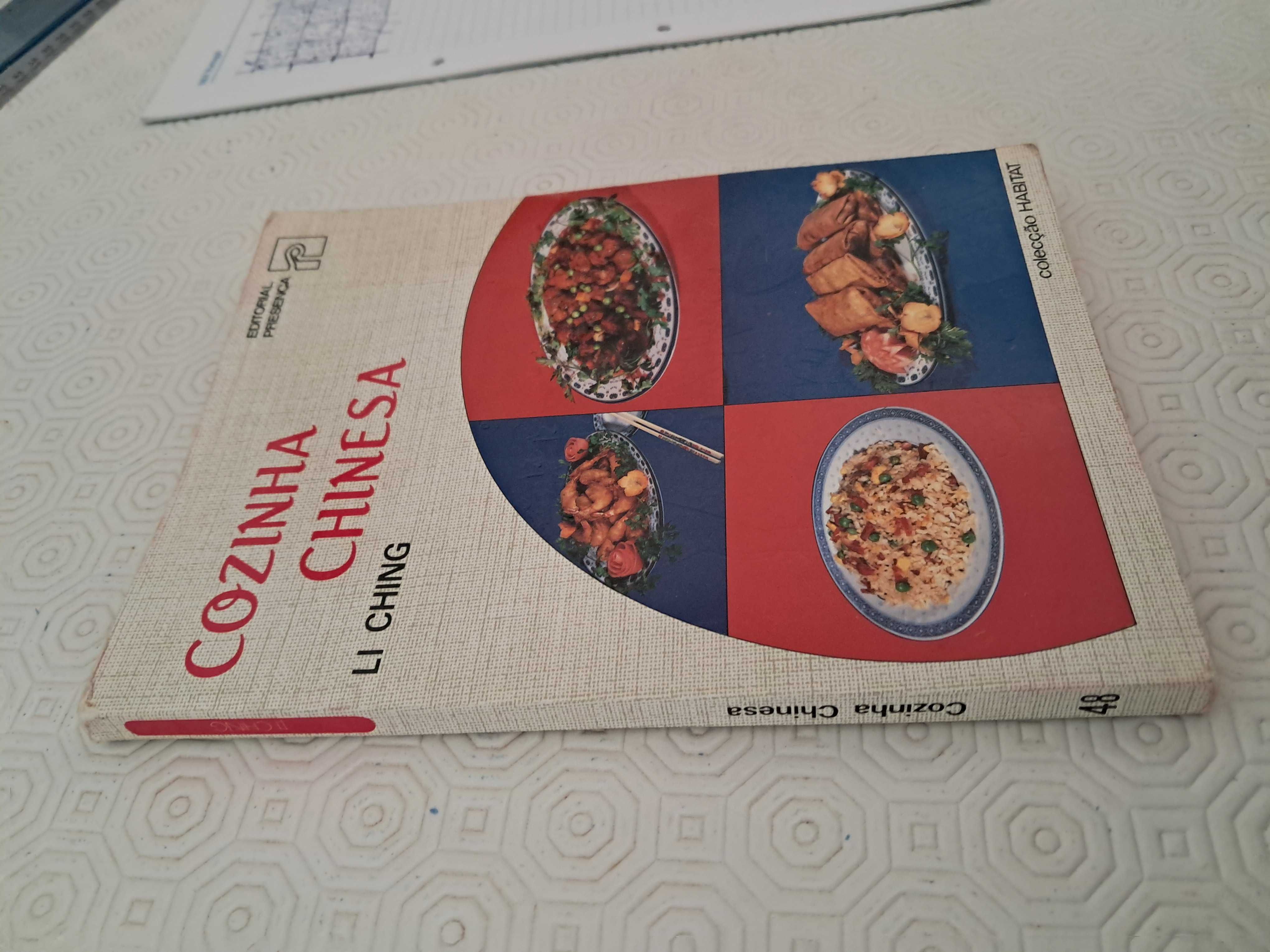 Livro "Cozinha Chinesa" de Li Ching