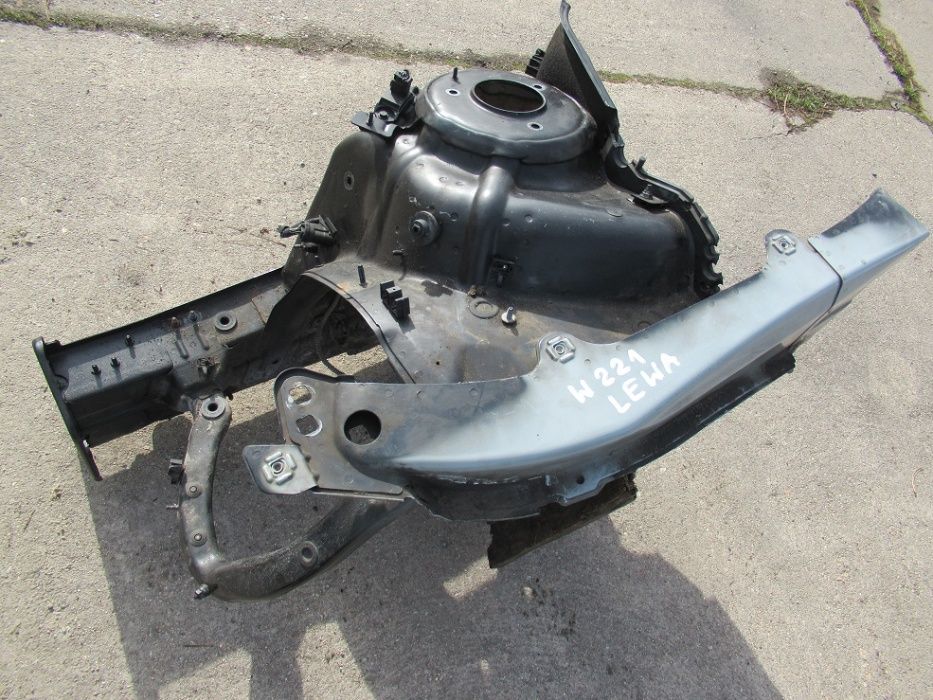 mercedes W221 podłużnica lewa lewy przód