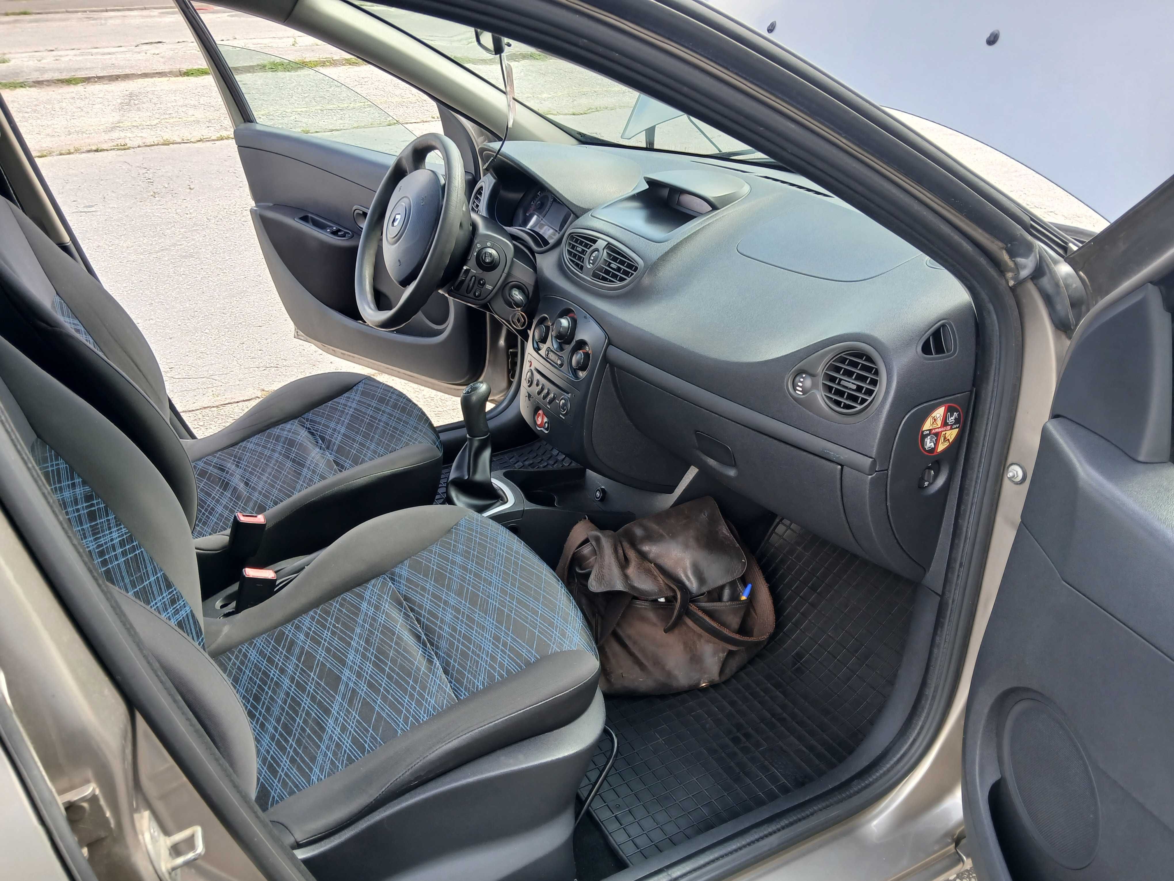 Clio 1.2+GAZ, salon PL, 201tys,km,2008r,klima chłodzi,dofinansowany