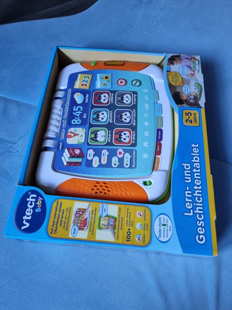 VTech Baby Tablet dla dziecka pełen przygód NOWY język niemiecki