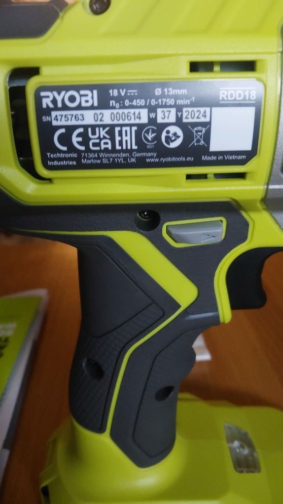 Wiertarko-wkrętarka Ryobi 18V