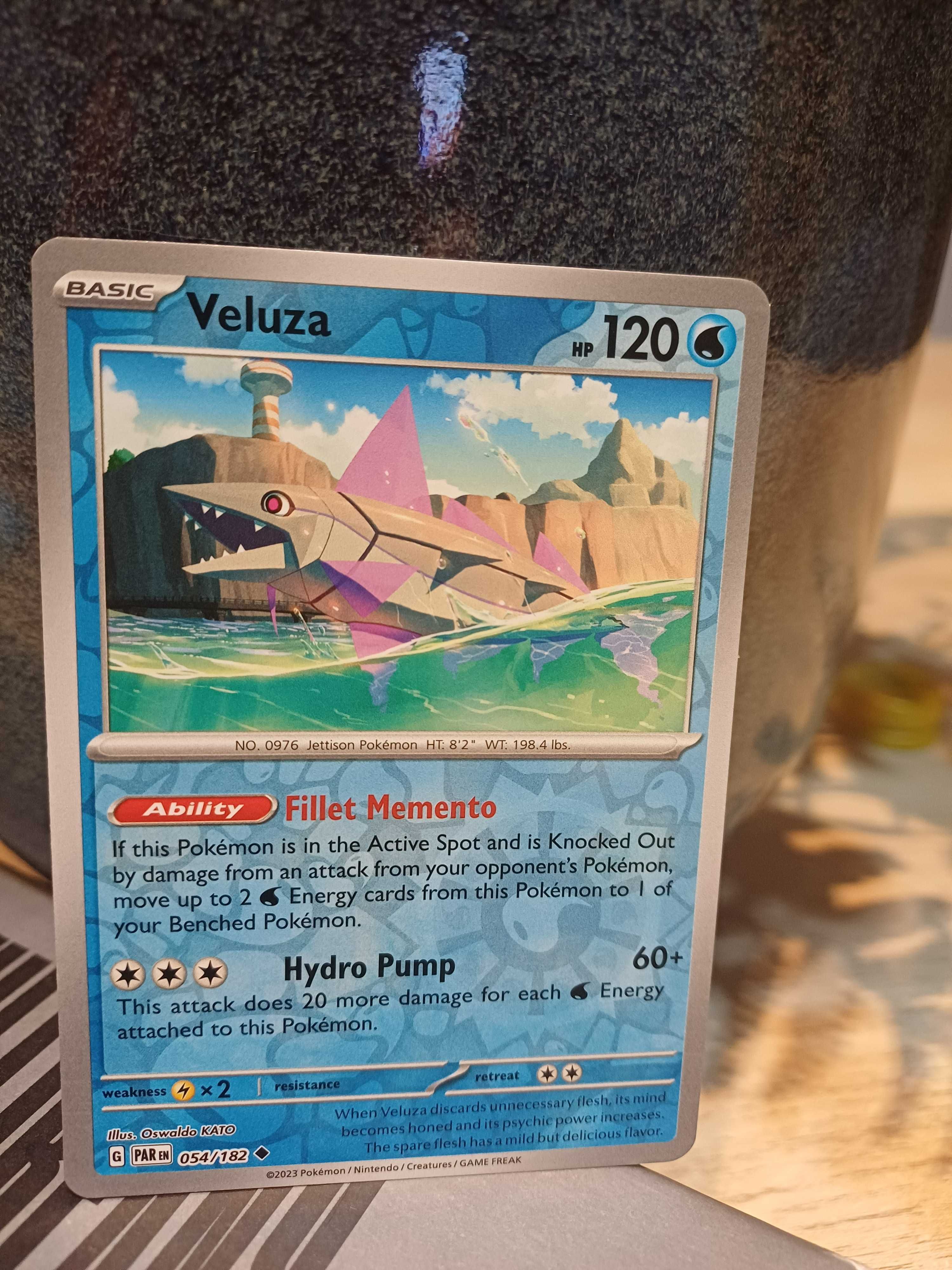 Carta Pokémon Veluza [Reverse Holo] #56