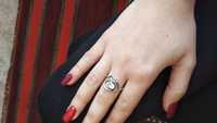 Серебряные кольца 17, 5 - 17 размер