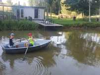 Domek letniskowy nad stawem okolice zatora