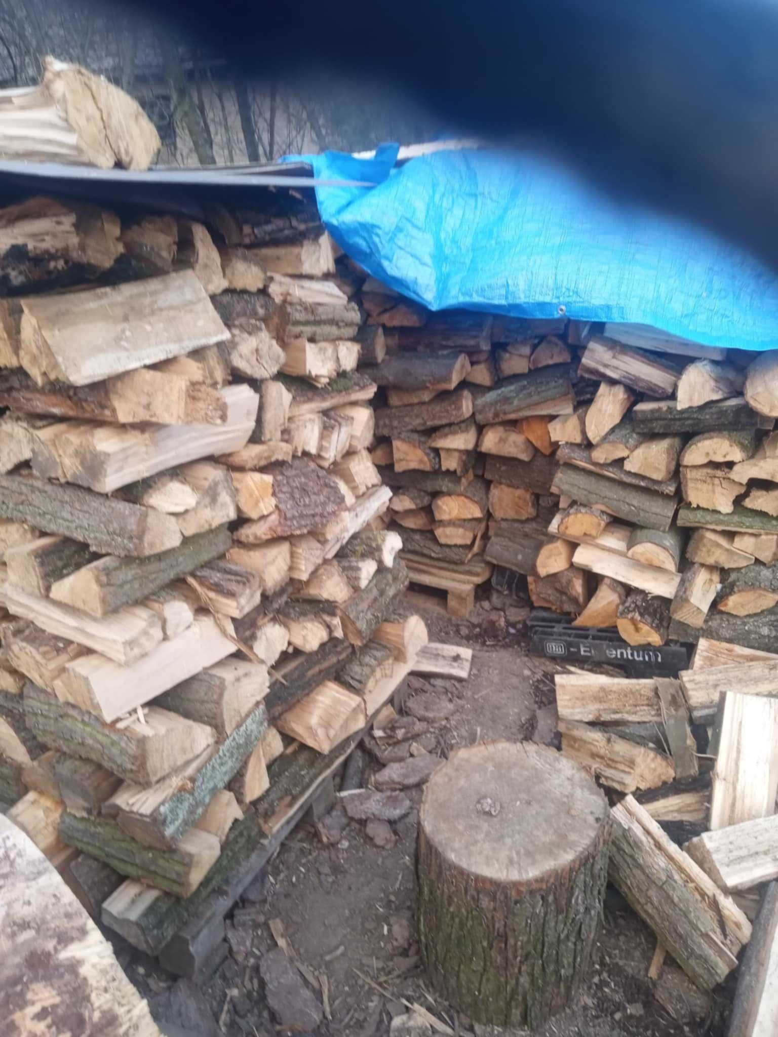 Drewno opałowe suche