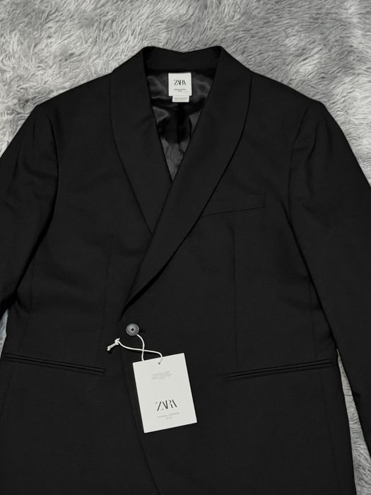Dwurzędowa Marynarka męska od garnituru z wełny Limited Edition ~ Zara