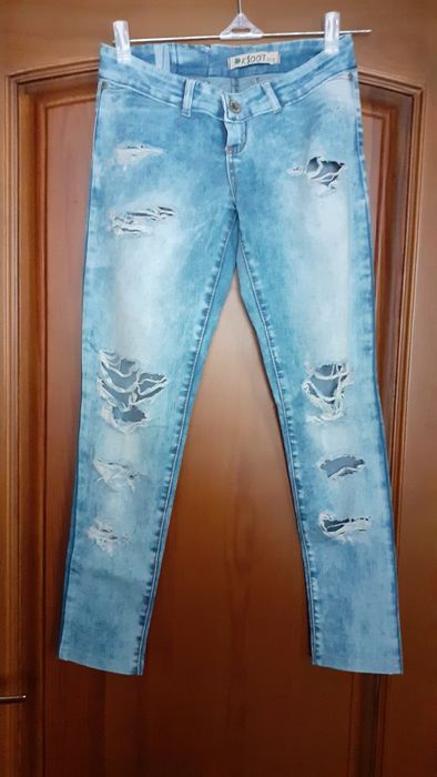 Брюки джинсовые размер S-M