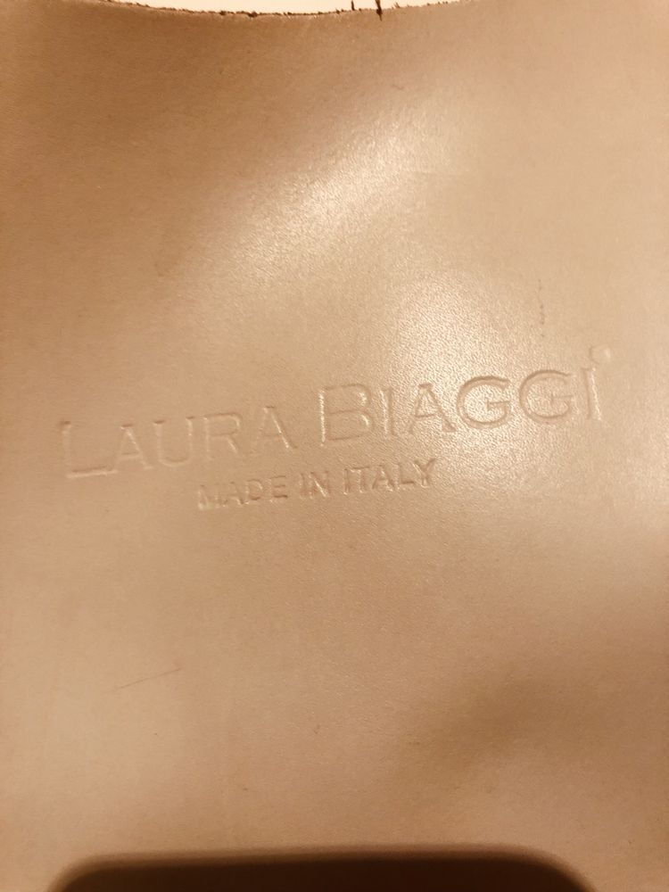 Torba torebka skóra naturalna- Laura Biaggi - shoper