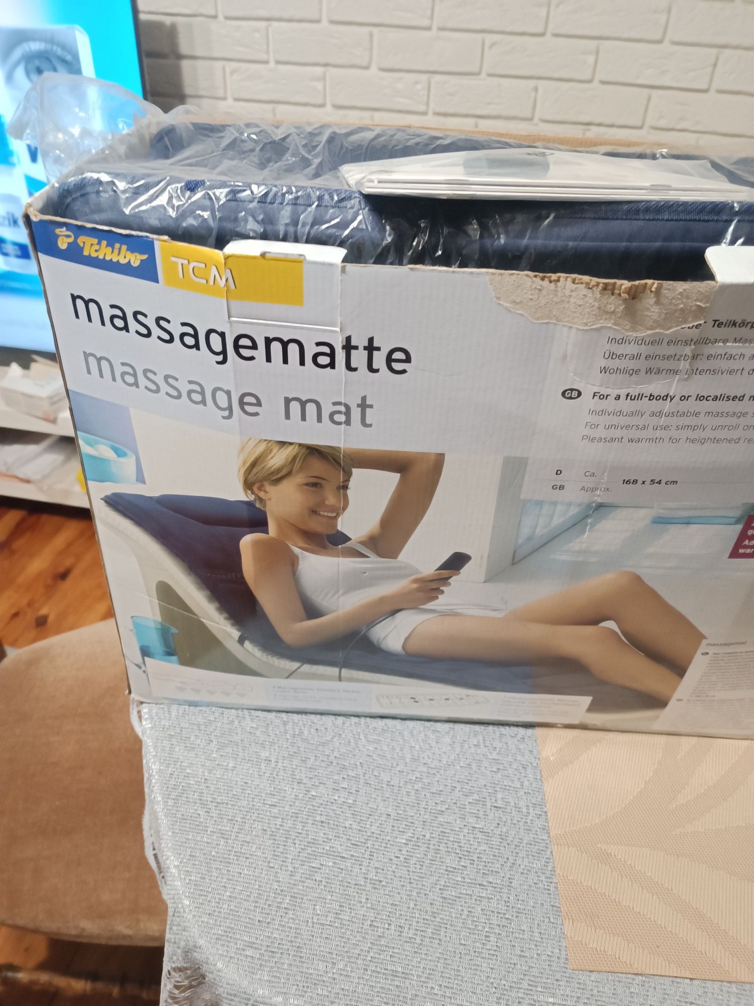 Materac masujący