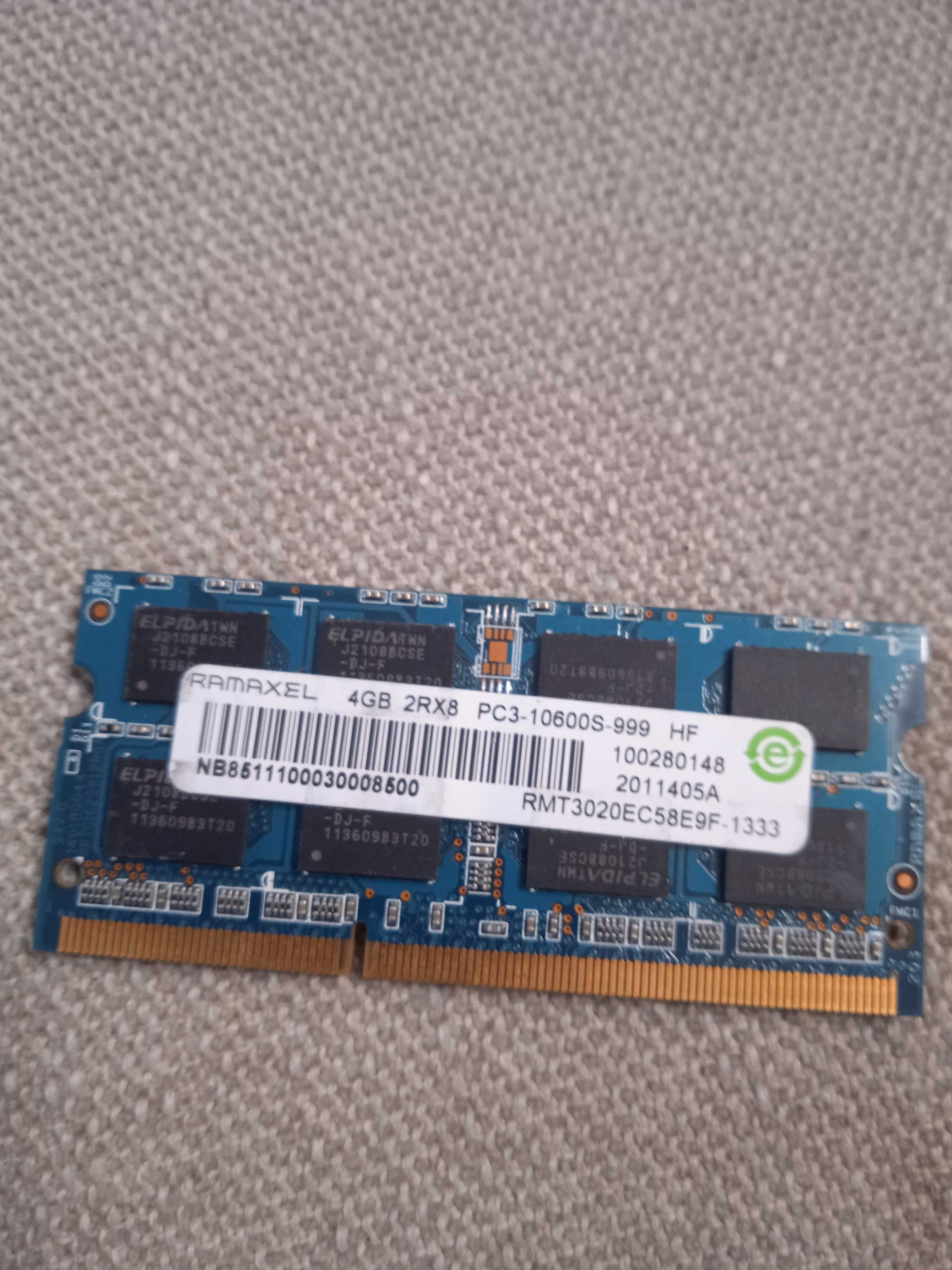 so-dimm 4gb ddr3 10600s