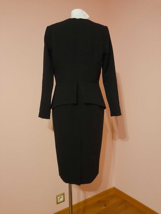 Nowa sukienka etui - black LONG SLEEVES -Lenitif
