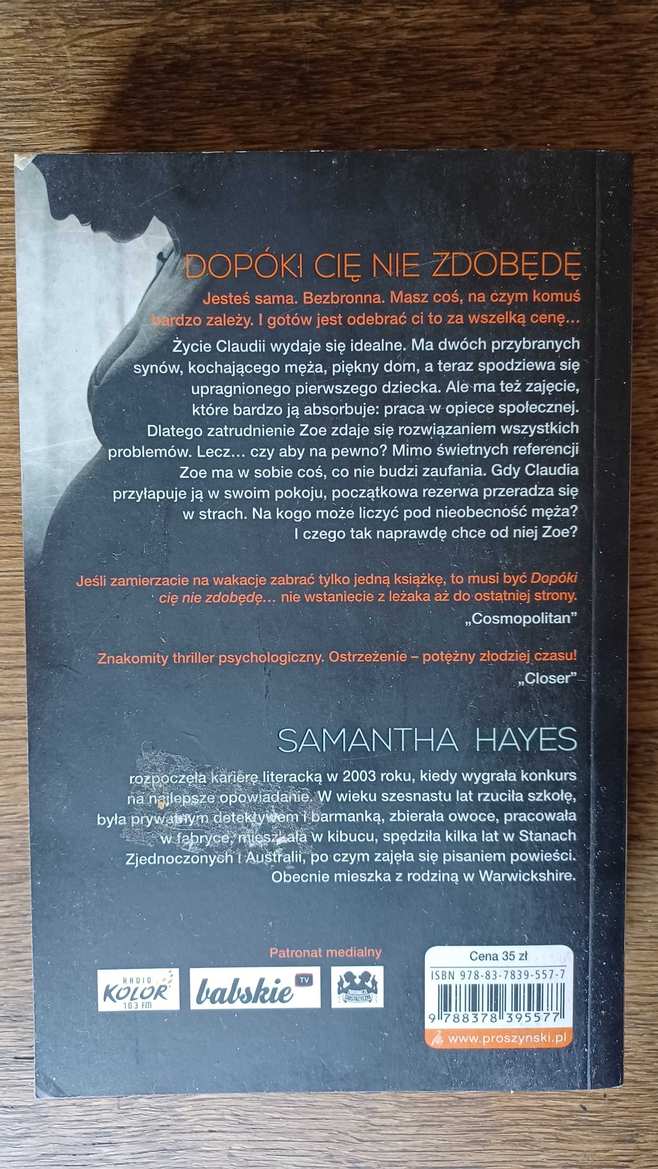 Samantha Hayes "Dopóki cię nie zdobędę"