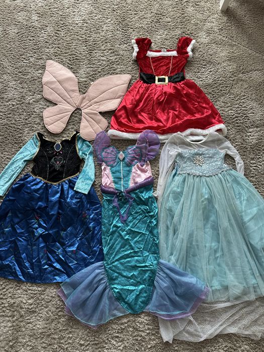 Сукня , плаття Ельзи, Анни , Русалки,ельфа та крила zara