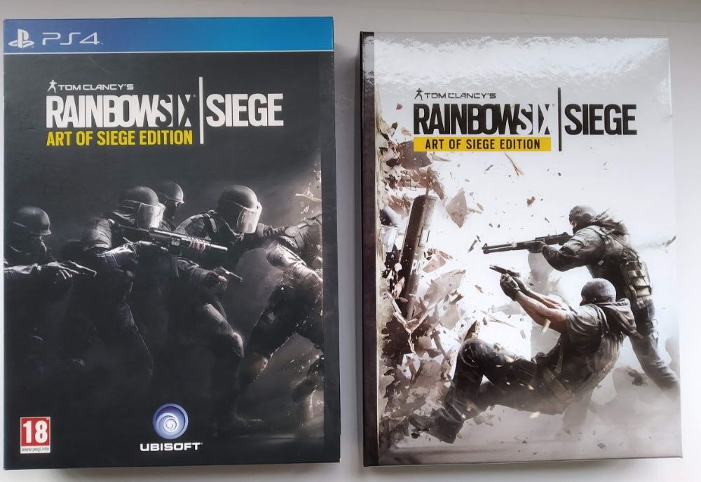 Edição Coleccionador Rainbow Six Siege ART Of SIEGE Edition ps4