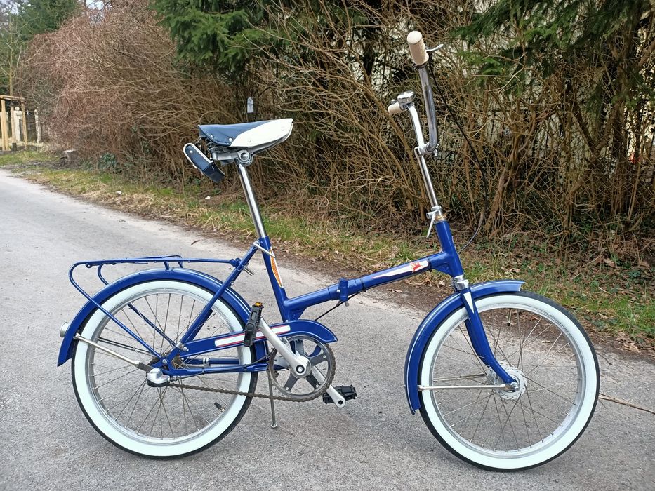 Rower składany Romet ZZR Karat po remoncie przerzutki Nexus 3