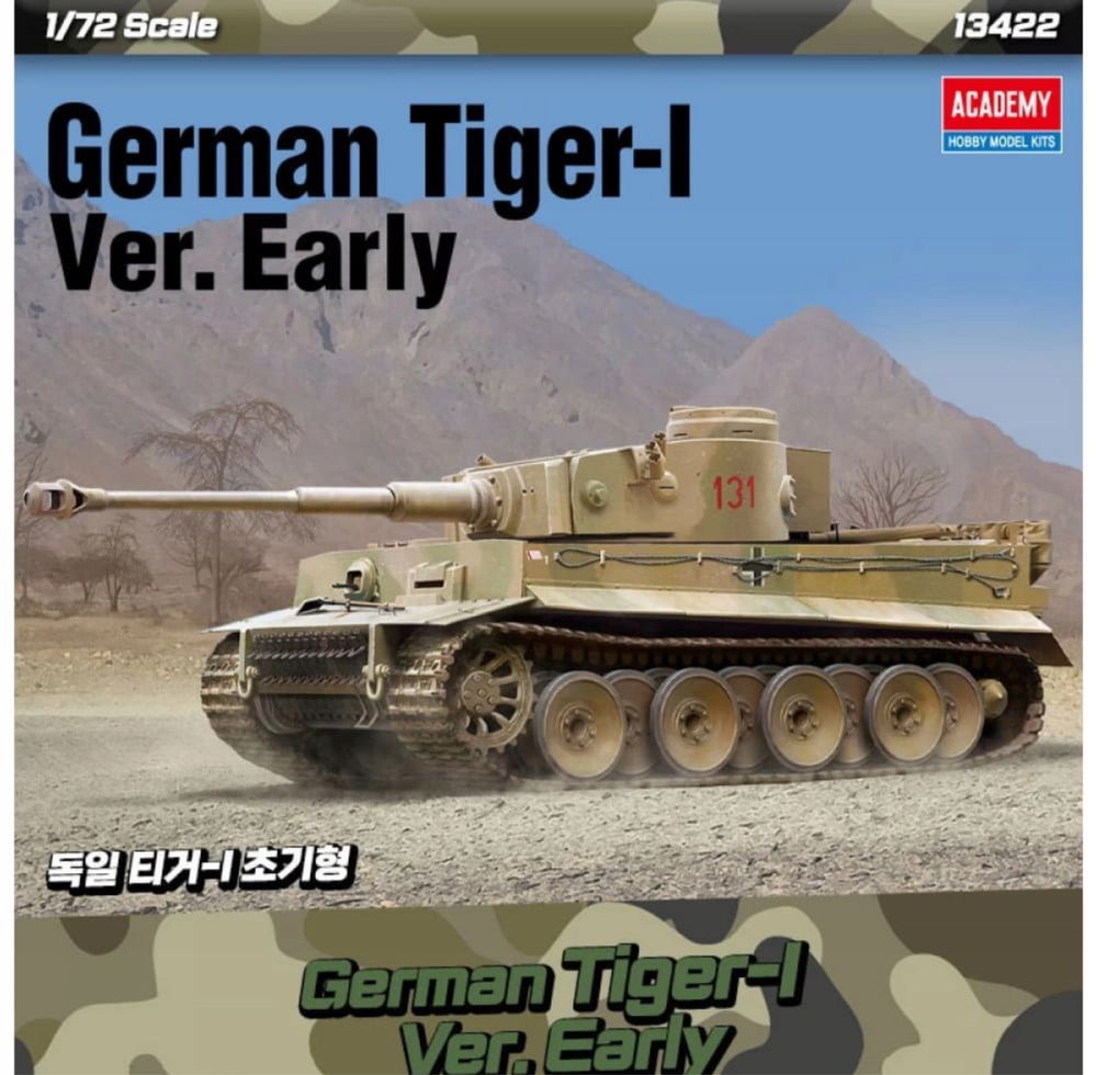 Academy 13422 Czołg do sklejenia Tiger 1 Ver Early