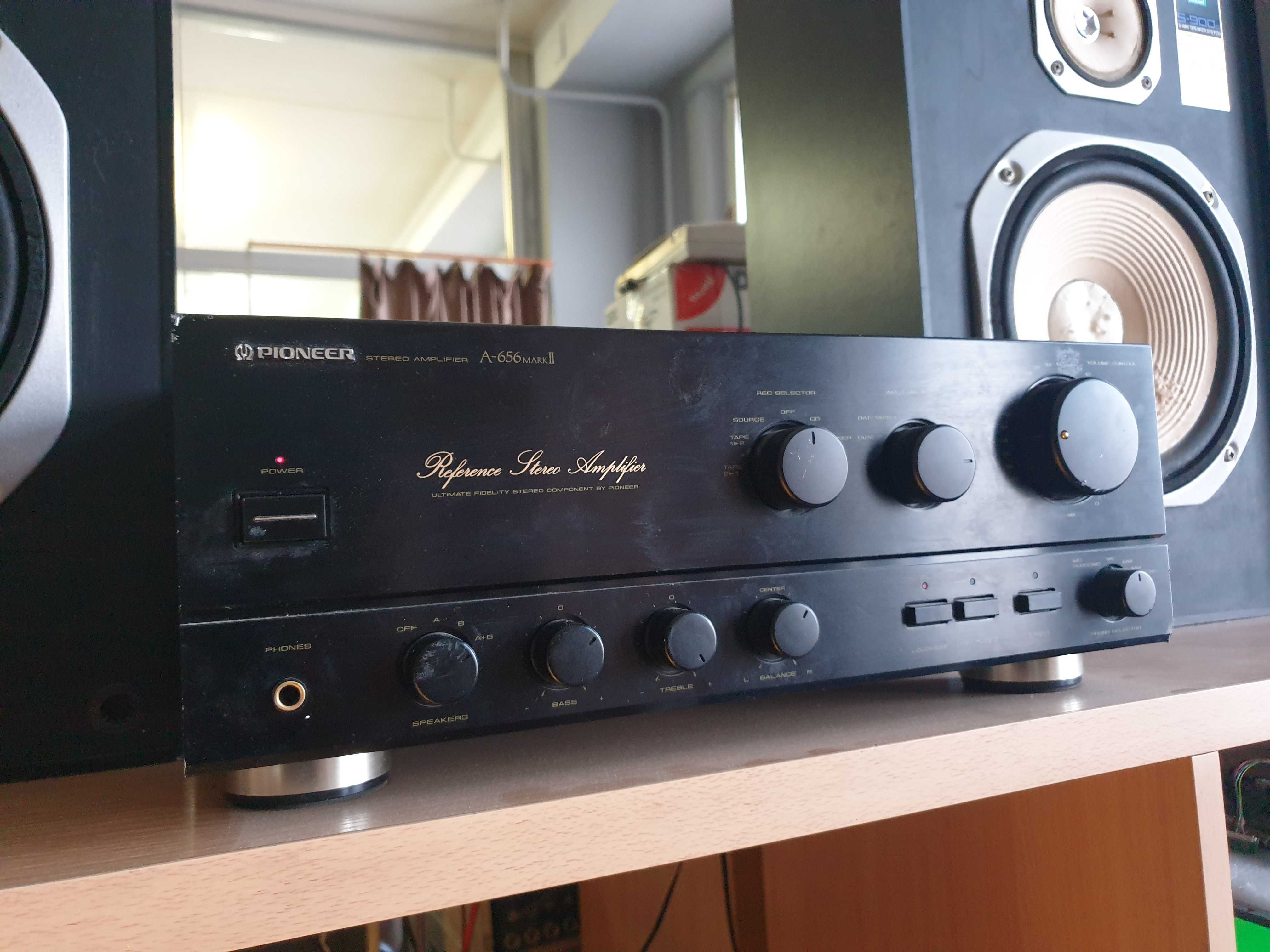 Усилитель Підсилювач Pioneer A-656 mark II 2 + Sansui S900G 85 Вт