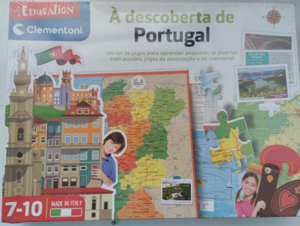 Jogo "Á descoberta de Portugal" - Novo