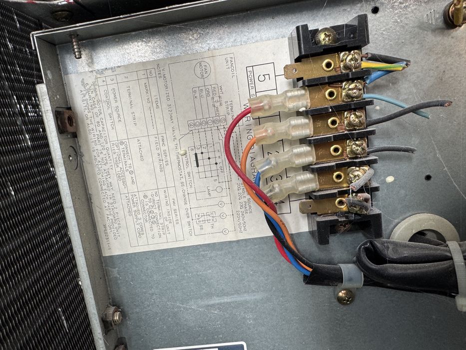 FANCOIL nagrzewnica 2 sztuki komplet Daikin Japan Lublin