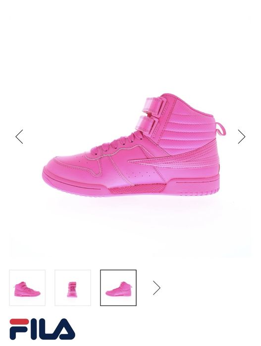 Fila шкіряні рожеві кросівки черевики чобітки