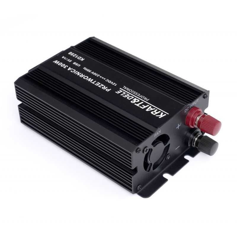 KRAFT&DELE Przetwornica Prądu Samochodowa CZYSTY SINUS 12v 230v KD1258