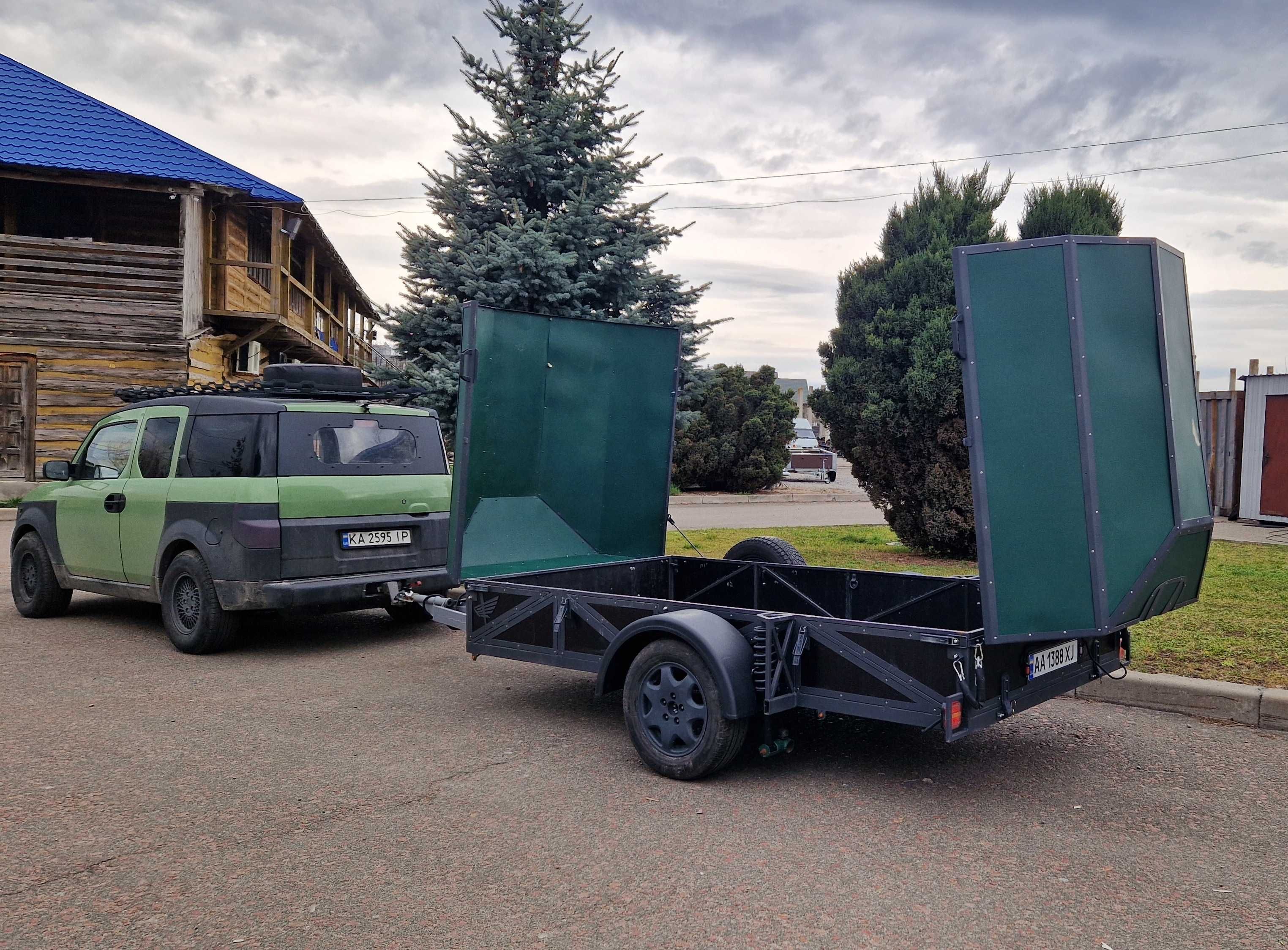 Прицеп, изготовление прицепов, прицеп для Honda