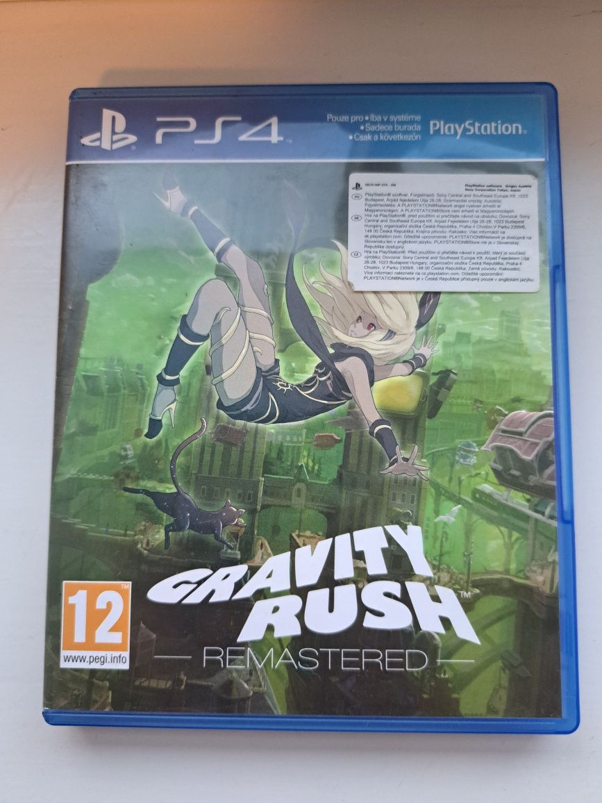 Gravity Rush Remastered PL Polska Wersja Ps4 Ideał