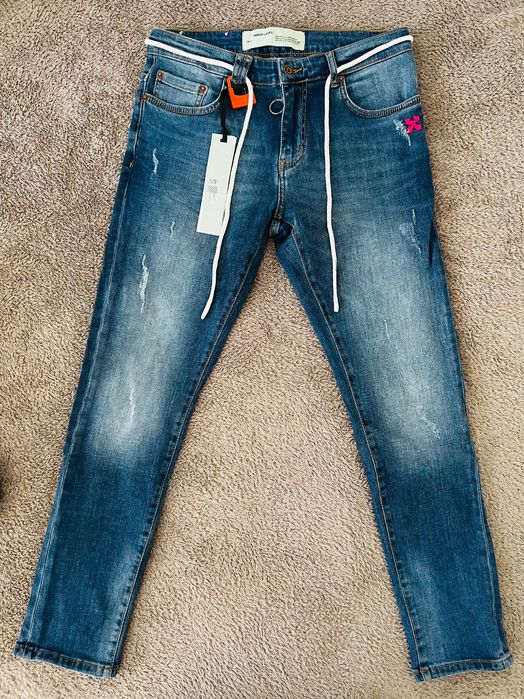 Nowe Spodnie OFF-White Jeans oryg