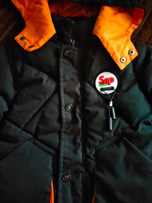 Курточка зимова для хлопчика, розмір116-122