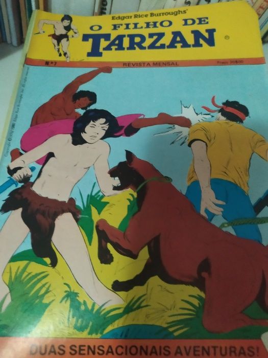 banda desenhada Tarzan e outros