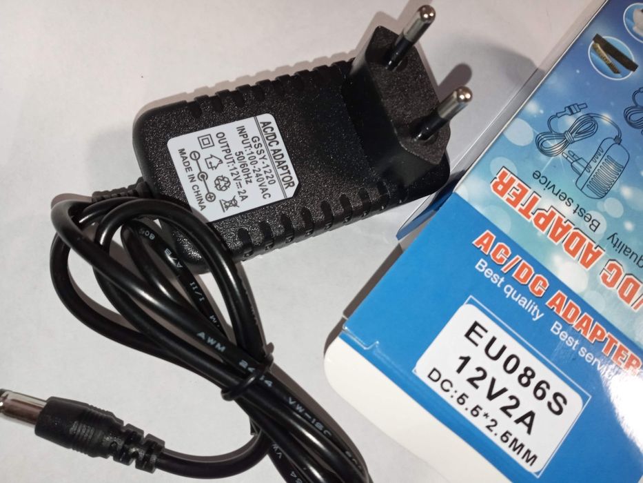 Адаптер adapter питания блок 12вольт 2ампера/1/3