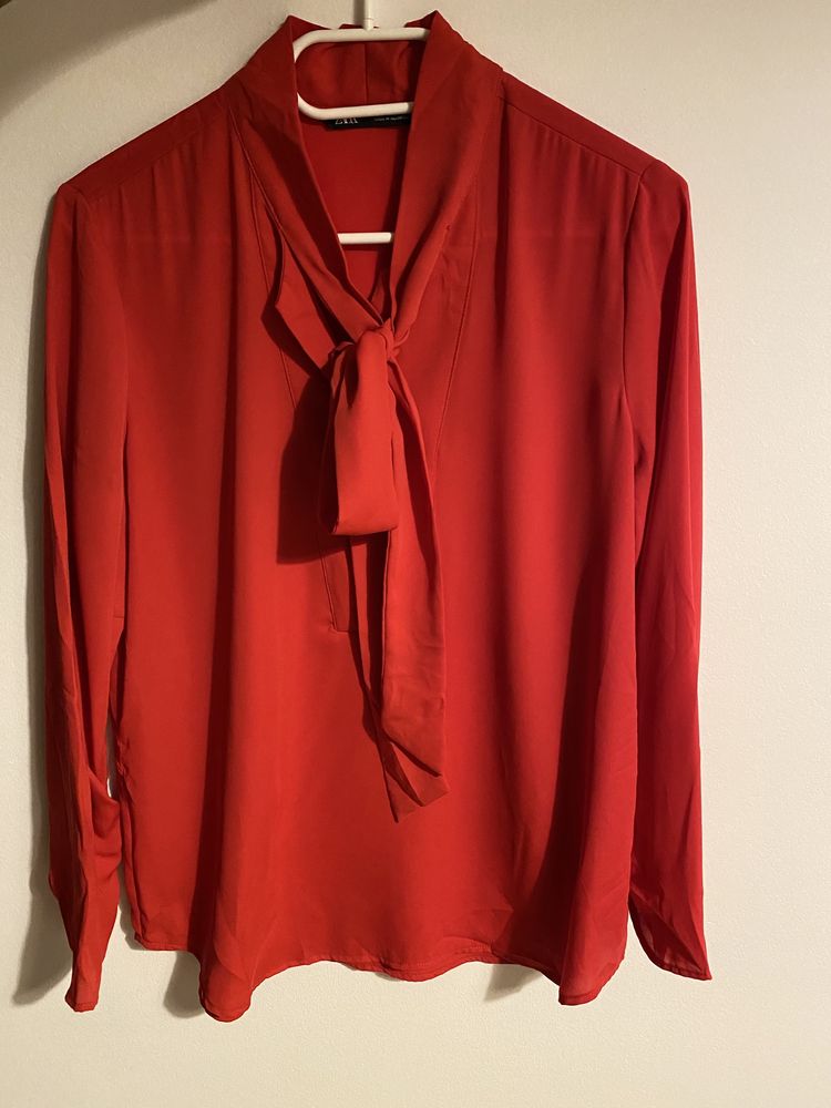 Czerwona Koszula Zara