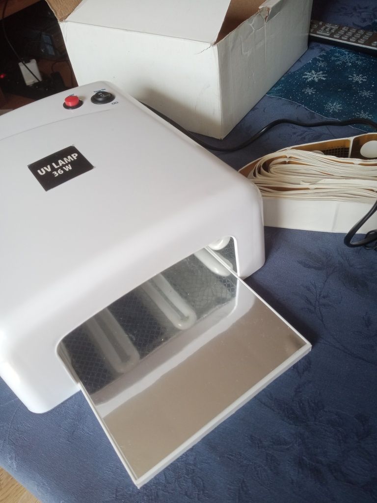 Lampa do paznokci AP 111 Ultraviolet radiant lamp + gratis