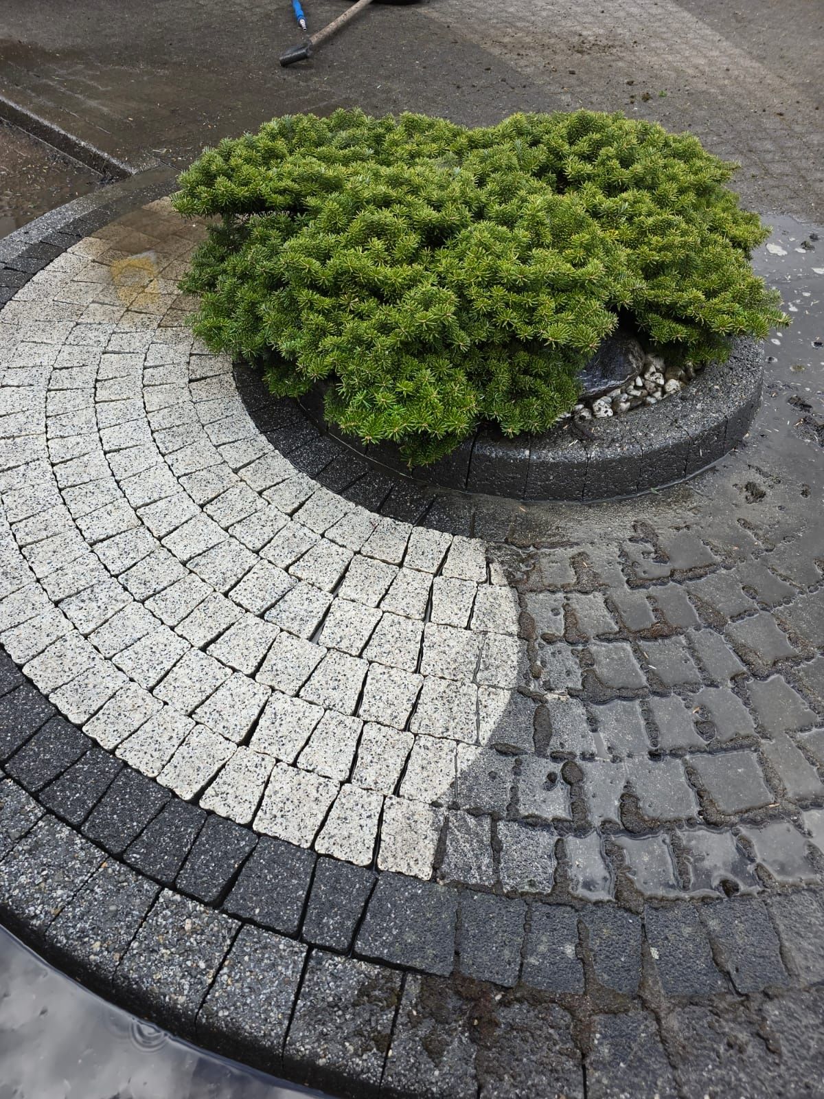 Mycie dachu, elewacji, kostki brukowej malowanie.