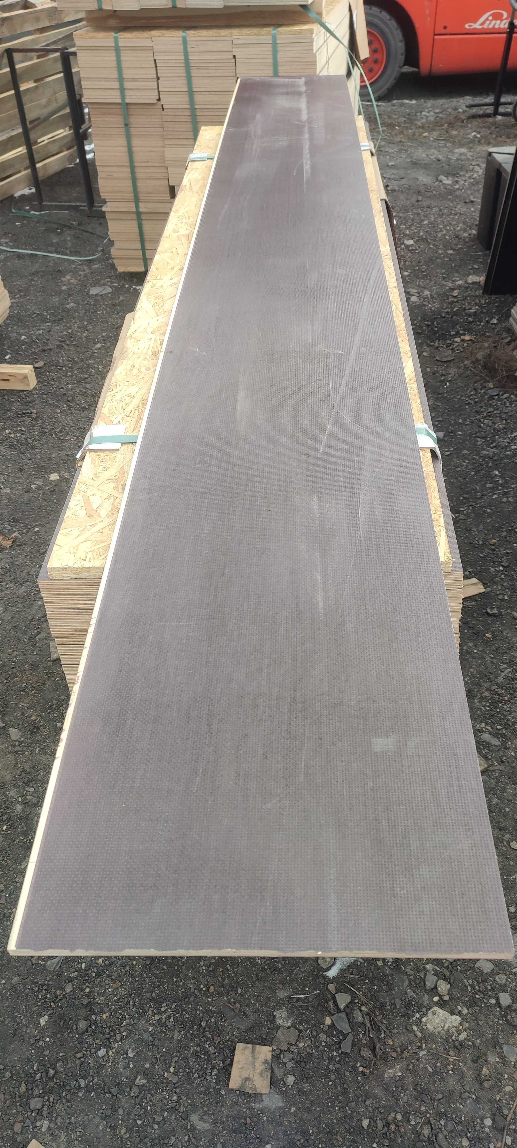 Sklejka 12mm 39x310cm, dwustronny antypoślizg heksagon/siatka, podesty