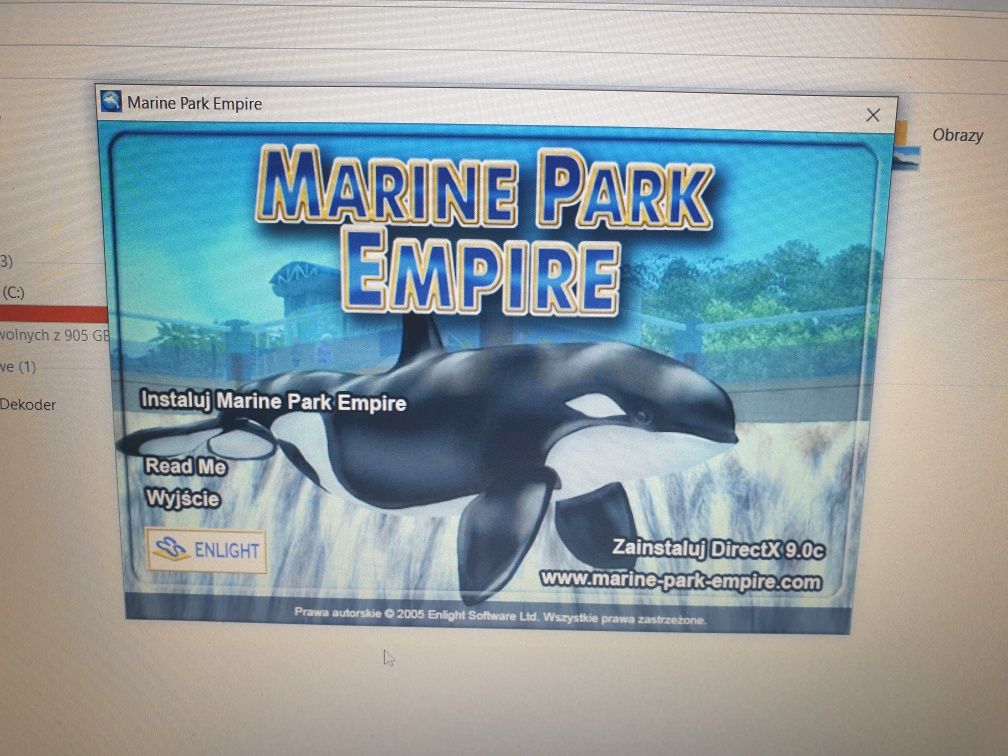 PC gra Marine Park Empire zoo i oceanarium wersja PL na CD