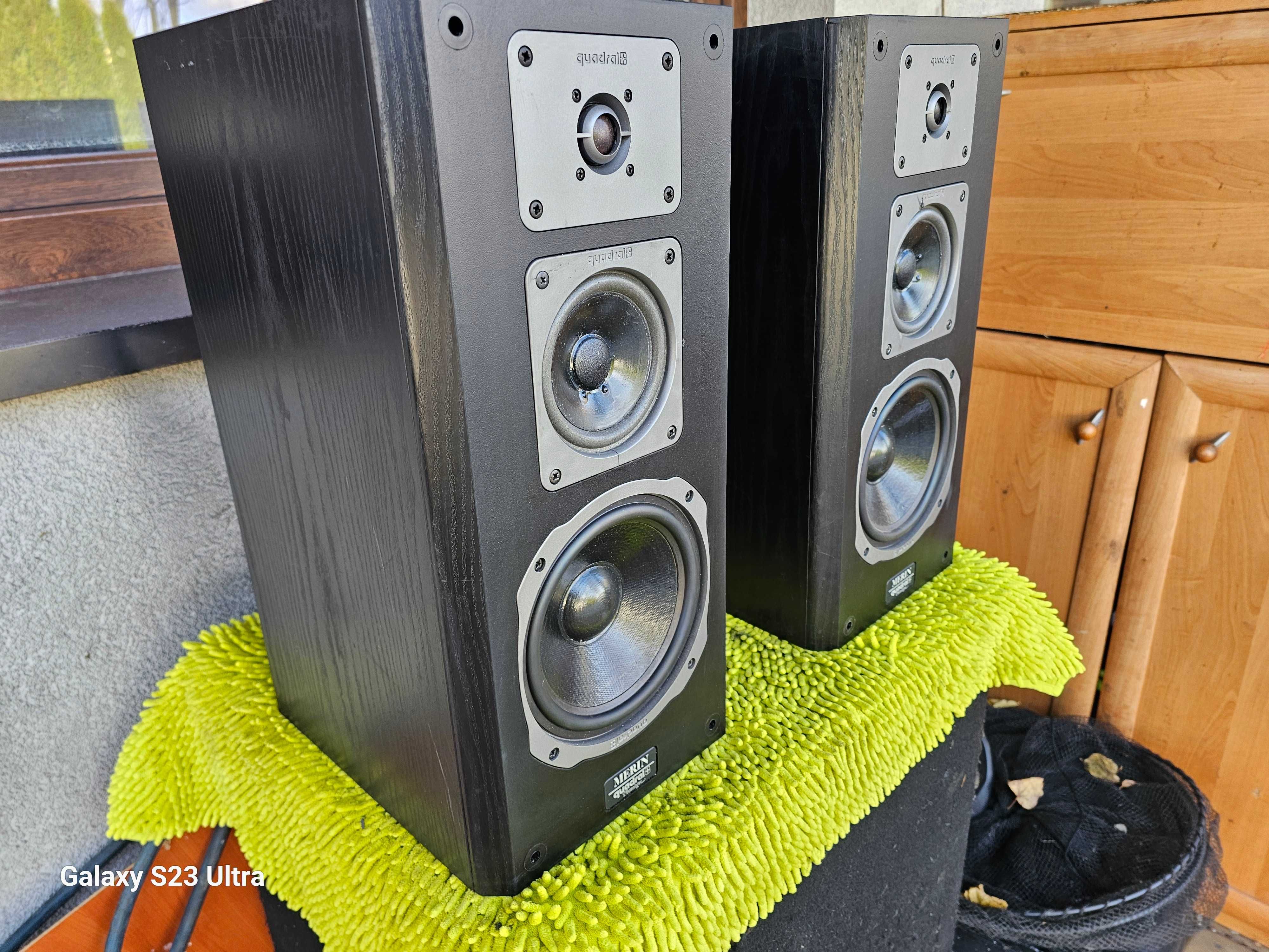 kolumny quadral merin 80w rms 4ohm gwarancja
