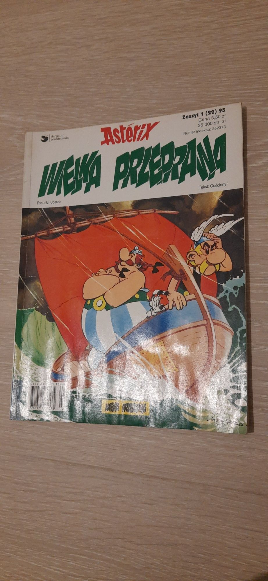 Komiks Asterix Wielka przeprawa 1/95